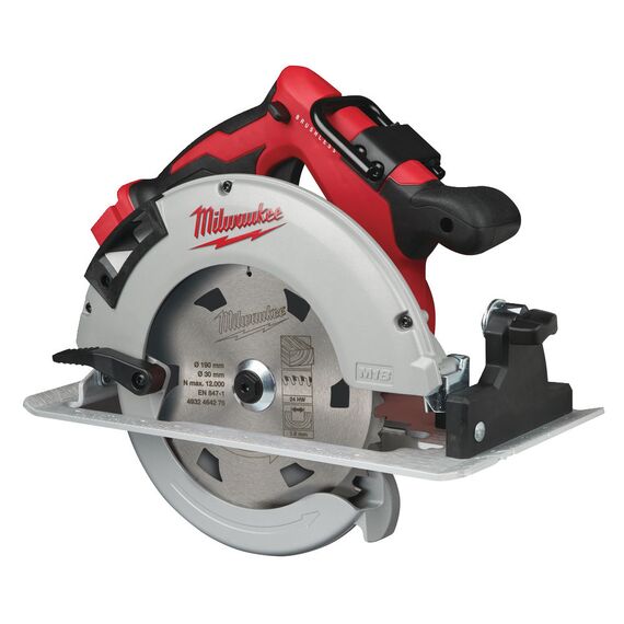 Аккумуляторная циркулярная пила по дереву и пластику Milwaukee M18 BLCS66-0X - 4933464589, Модель: M18 BLCS66-0X, фото, изображение 2 Аккумуляторная циркулярная пила по дереву и пластику Milwaukee M18 BLCS66-0X - 4933464589, Модель: M18 BLCS66-0X, внеший вид, изображение 2