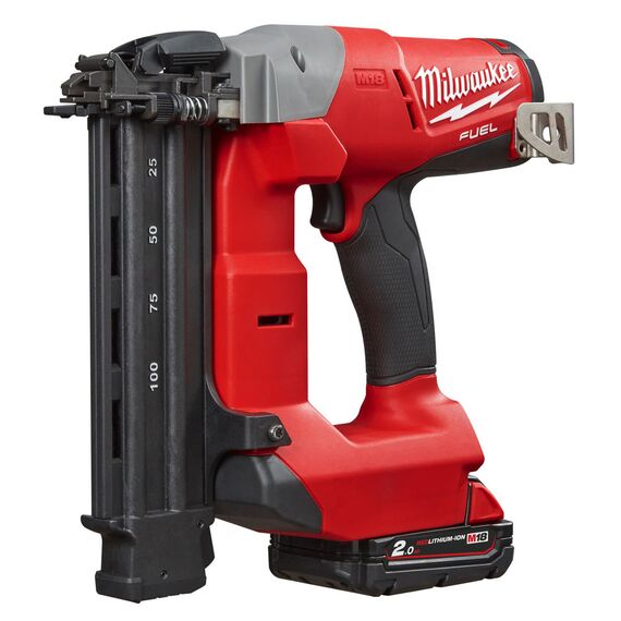 Аккумуляторный гвоздезабиватель Milwaukee M18 CN18GS-202X - 4933451573, Модель: M18 CN18GS-202X, фото, изображение 2 Аккумуляторный гвоздезабиватель Milwaukee M18 CN18GS-202X - 4933451573, Модель: M18 CN18GS-202X, внеший вид, изображение 2