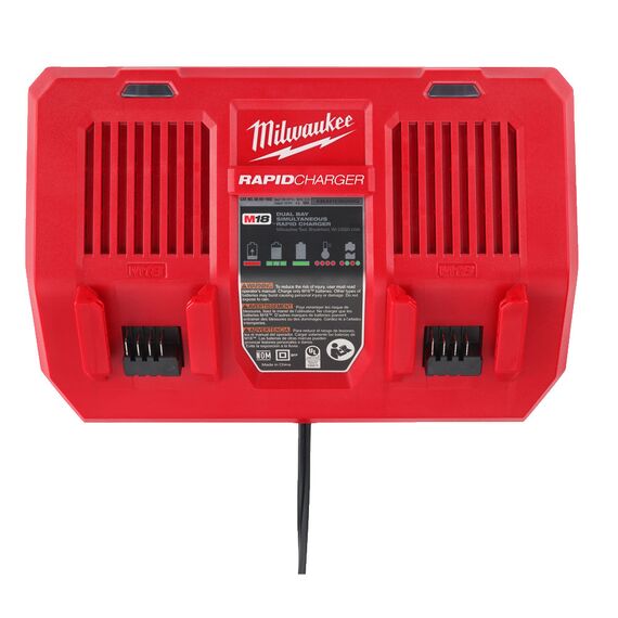 Быстрое зарядное устройство на два порта Milwaukee M18 DFC - 4932472073, Модель: M18 DFC, фото, изображение 14 Быстрое зарядное устройство на два порта Milwaukee M18 DFC - 4932472073, Модель: M18 DFC, внеший вид, изображение 14