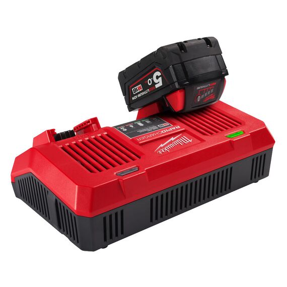 Быстрое зарядное устройство на два порта Milwaukee M18 DFC - 4932472073, Модель: M18 DFC, фото, изображение 6 Быстрое зарядное устройство на два порта Milwaukee M18 DFC - 4932472073, Модель: M18 DFC, внеший вид, изображение 6