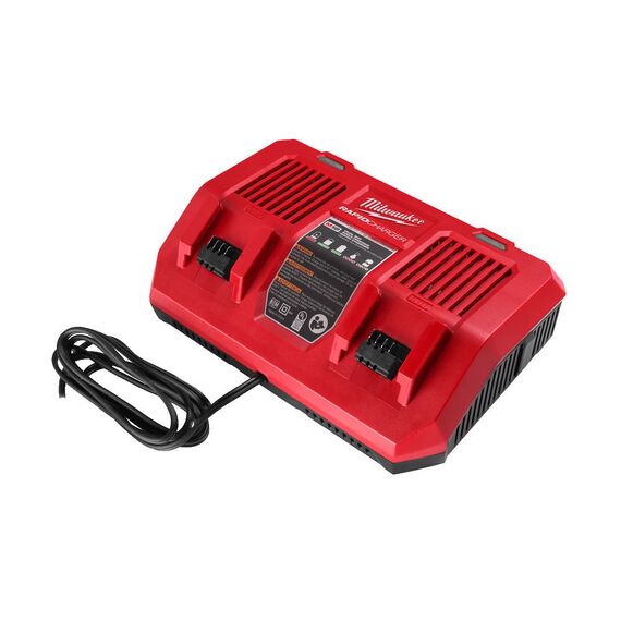 Быстрое зарядное устройство на два порта Milwaukee M18 DFC - 4932472074, внеший вид