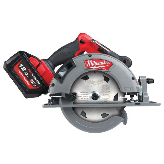 Аккумуляторная циркулярная пила по дереву и пластику Milwaukee M18 FCS66-121C - 4933464586, Модель: M18 FCS66-121C, внеший вид