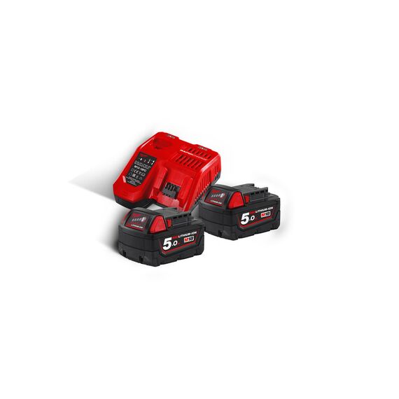 Энергокомплект Milwaukee M18 NRG-502C - 4933471980, Модель: M18 NRG-502C, внеший вид