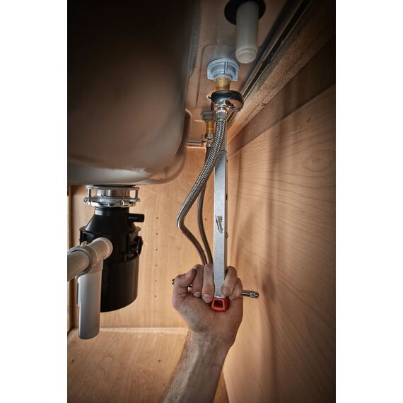 Самозажимной ключ для раковин и гибкой подводки Milwaukee BASIN WRENCH COMPACT 10-32 MM - 48227001, Модель: BASIN WRENCH COMPACT 10-32 MM, внеший вид, изображение 6