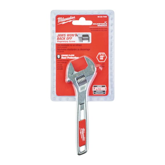Разводной ключ Milwaukee ADJUSTABLE WRENCH 150 MM - 48227406, Модель: ADJUSTABLE WRENCH 150 MM, фото, изображение 2 Разводной ключ Milwaukee ADJUSTABLE WRENCH 150 MM - 48227406, Модель: ADJUSTABLE WRENCH 150 MM, внеший вид, изображение 2