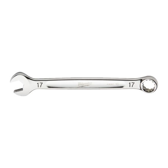 17 мм Maxbite комбинированный ключ Milwaukee 17 mm MAX BITE™ combination spanner - 4932471525, Модель: 17 mm MAX BITE™ combination spanner, внеший вид