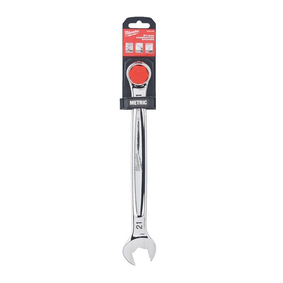 21 мм Maxbite комбинированный ключ Milwaukee 21 mm MAX BITE™ combination spanner - 4932471529, Модель: 21 mm MAX BITE™ combination spanner, фото, изображение 2 21 мм Maxbite комбинированный ключ Milwaukee 21 mm MAX BITE™ combination spanner - 4932471529, Модель: 21 mm MAX BITE™ combination spanner, внеший вид, изображение 2