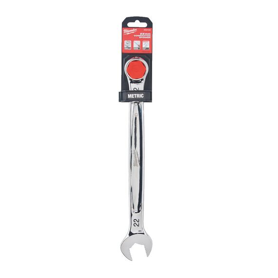22 мм Maxbite комбинированный ключ Milwaukee 22 mm MAX BITE™ combination spanner - 4932471530, Модель: 22 mm MAX BITE™ combination spanner, фото, изображение 2 22 мм Maxbite комбинированный ключ Milwaukee 22 mm MAX BITE™ combination spanner - 4932471530, Модель: 22 mm MAX BITE™ combination spanner, внеший вид, изображение 2