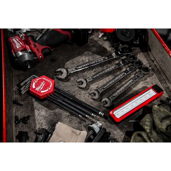 Шестигранные ключи Milwaukee HEX KEY 9PC SET - 4932478621, фото, изображение 4 Шестигранные ключи Milwaukee HEX KEY 9PC SET - 4932478621, внеший вид, изображение 4