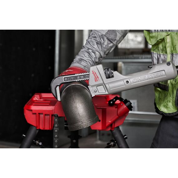 Ключ разводной Milwaukee Cheater Aluminium Adjustable Pipe Wrench - 4932478672, внеший вид, изображение 2