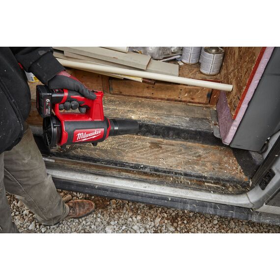 Аккумуляторная воздуходувка Milwaukee M12 BBL-0 - 4933472214, внеший вид, изображение 13
