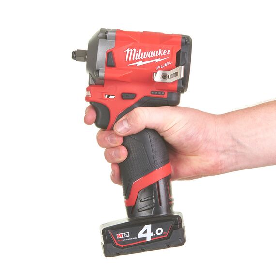 Аккумуляторный импульсный гайковерт Milwaukee M12 FIW38-422X - 4933464613, Модель: M12 FIW38-422X, внеший вид, изображение 11
