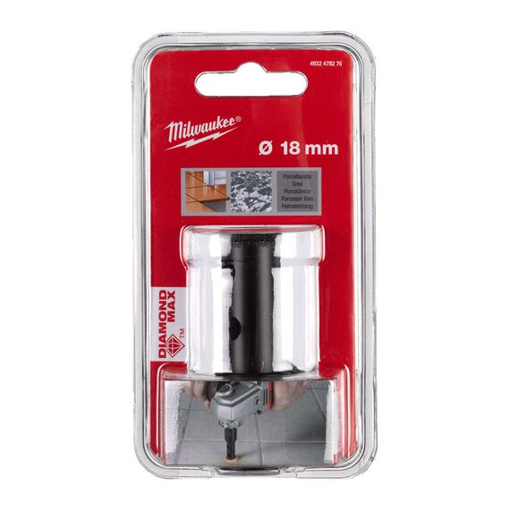 Алмазная коронка Milwaukee M14 Diamond Drill 18mm - 4932478276, Модель: M14 Diamond Drill 18mm, внеший вид, изображение 2