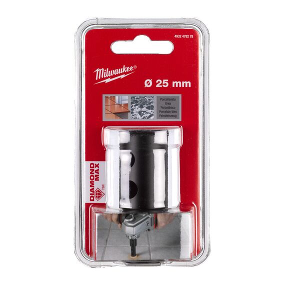 Алмазная коронка Milwaukee M14 Diamond Drill 25mm - 4932478278, Модель: M14 Diamond Drill 25mm, внеший вид, изображение 2