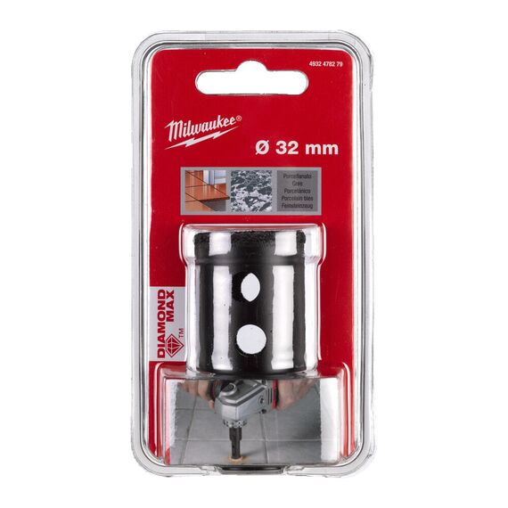 Алмазная коронка Milwaukee M14 Diamond Drill 32mm - 4932478279, Модель: M14 Diamond Drill 32mm, внеший вид, изображение 2