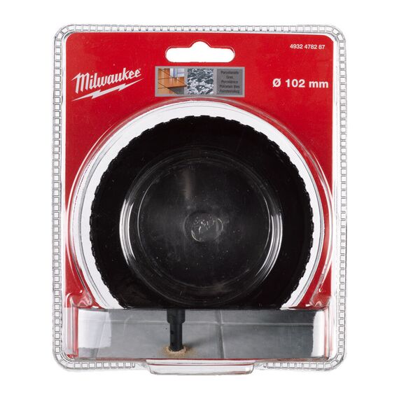 Алмазная коронка Milwaukee M14 Diamond Drill 102mm - 4932478287, Модель: M14 Diamond Drill 102mm, внеший вид, изображение 2