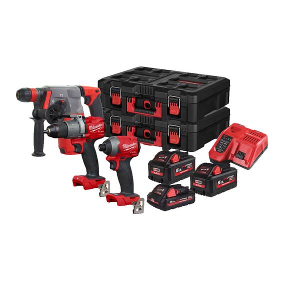 Набор инструмента Milwaukee M18 FPP3P2-533P - 4933478832, внеший вид
