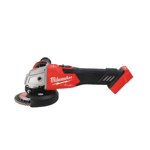 Аккумуляторная углошлифовальная машина Milwaukee M18 FSAG115XB-0 - 4933478775, Модель: M18 FSAG115XB-0, фото, изображение 2 Аккумуляторная углошлифовальная машина Milwaukee M18 FSAG115XB-0 - 4933478775, Модель: M18 FSAG115XB-0, внеший вид, изображение 2