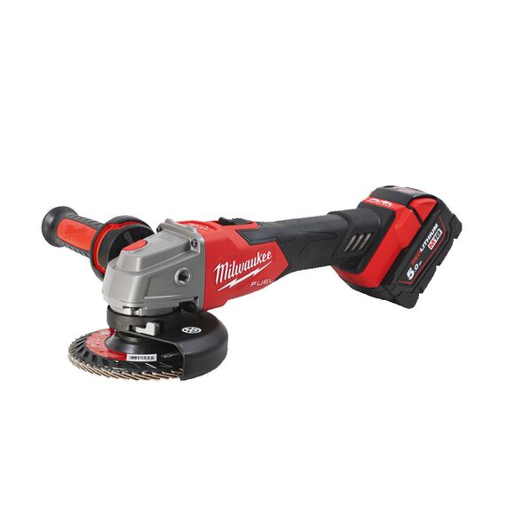 Аккумуляторная углошлифовальная машина Milwaukee M18 FSAG115XB-501X - 4933478776, Модель: M18 FSAG115XB-501X, внеший вид
