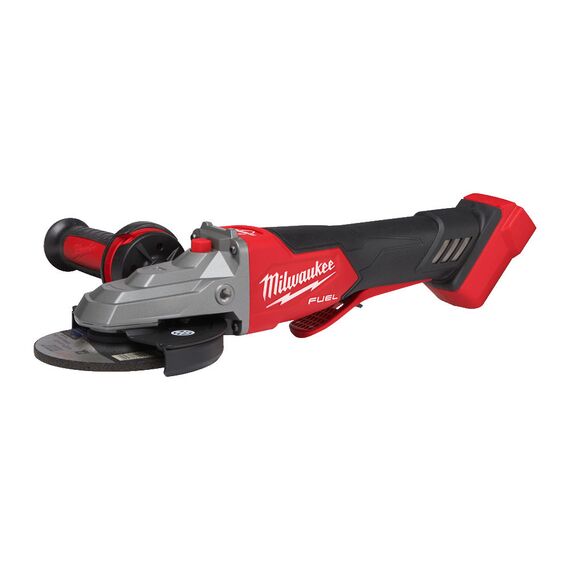 Аккумуляторная углошлифовальная машина с плоским редуктором Milwaukee M18 FSAGF125XPDB-0X - 4933478439, внеший вид