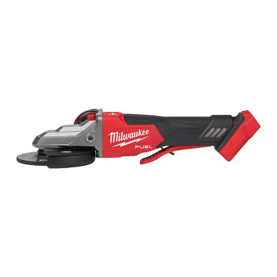 Аккумуляторная углошлифовальная машина с плоским редуктором Milwaukee M18 FSAGF125XPDB-0X - 4933478439, внеший вид, изображение 2