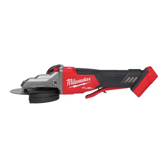 Аккумуляторная углошлифовальная машина с плоским редуктором Milwaukee M18 FSAGF125XPDB-0X - 4933478439, внеший вид, изображение 4