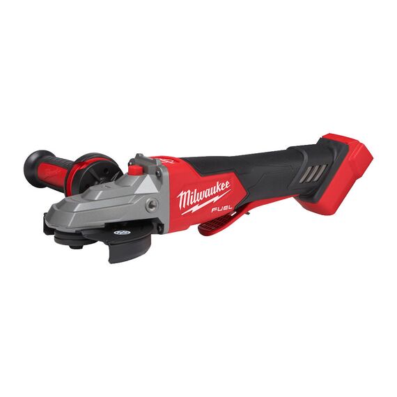 Аккумуляторная углошлифовальная машина с плоским редуктором Milwaukee M18 FSAGF125XPDB-0X - 4933478439, внеший вид, изображение 5