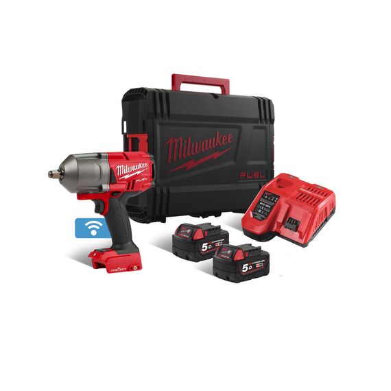 Аккумуляторный импульсный гайковерт Milwaukee M18 ONEFHIWF12-502X - 4933459727, Модель: M18 ONEFHIWF12-502X, внеший вид, изображение 3