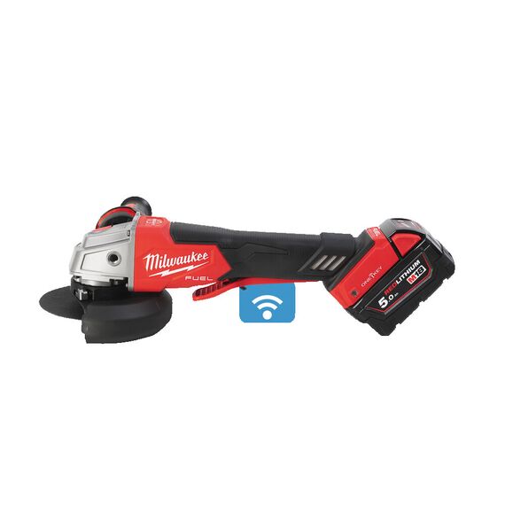 Аккумуляторная углошлифовальная машина Milwaukee M18 ONEFSAG115XPDB-552X - 4933478432, внеший вид, изображение 4