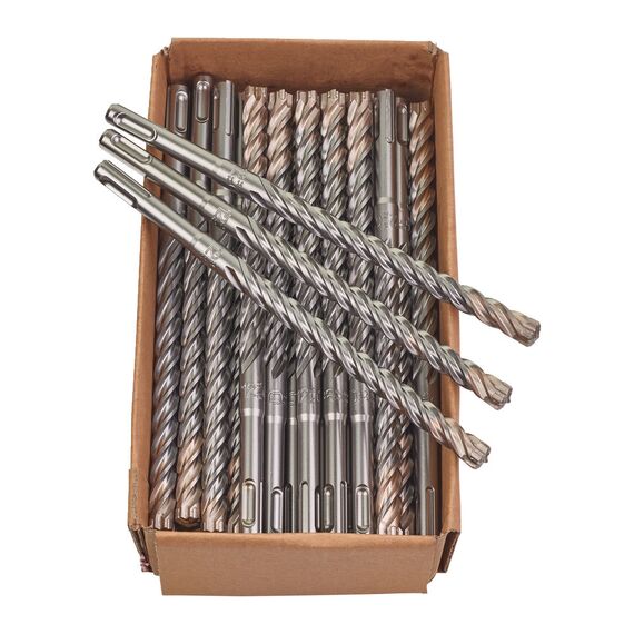 Бур Milwaukee MX4 SDS-Plus 12 x 210 MM 50 PCS - 4932430443, Диаметр: 12, Модель: MX4 SDS-Plus 12 x 210 MM 50 PCS, Длина (мм): 210, внеший вид, изображение 2