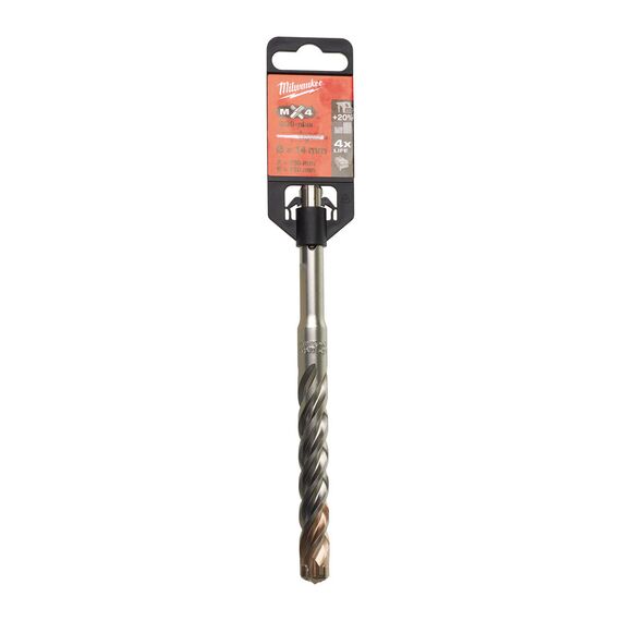 Бур Milwaukee MX4 SDS-Plus 14 x 160 MM - 4932352036, Диаметр: 14, Модель: MX4 SDS-Plus 14 x 160 MM, Длина (мм): 160, внеший вид, изображение 2