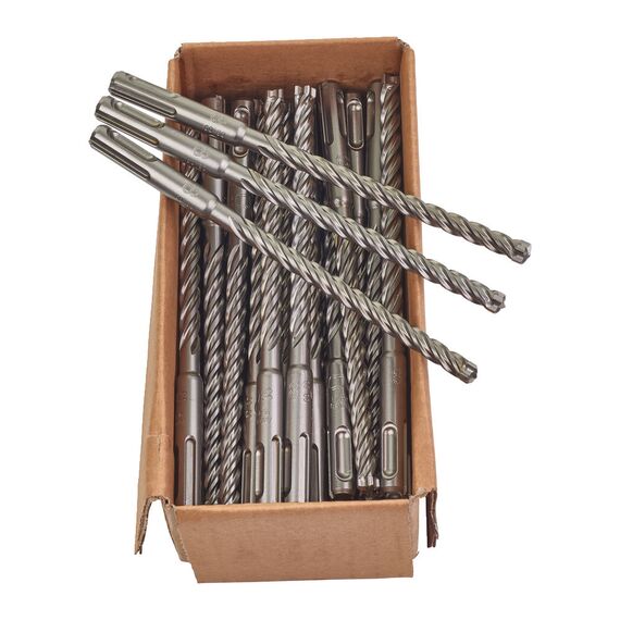 Бур Milwaukee MX4 SDS-Plus 8 x 165 MM 50 PCS - 4932430439, Диаметр: 8, Модель: MX4 SDS-Plus 8 x 165 MM 50 PCS, Длина (мм): 165, внеший вид, изображение 2