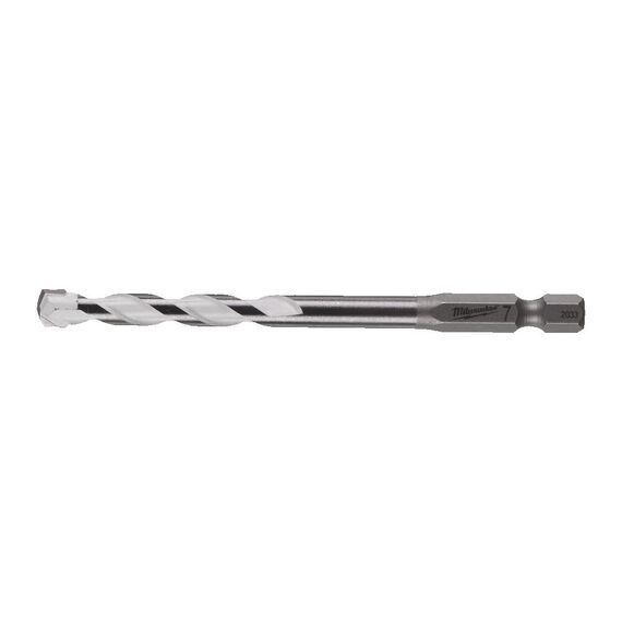Сверло по мультиматериалам Milwaukee SHOCKWAVE™ Carbide Multi-Material Drill Bit 7 x 100 - 4932471103, Диаметр: 7, Модель: SHOCKWAVE™ Carbide Multi-Material Drill Bit 7 x 100, Длина (мм): 100, внеший вид