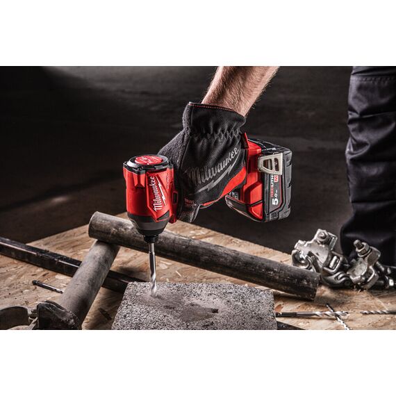 Сверло по мультиматериалам Milwaukee SHOCKWAVE™ Carbide Multi-Material Drill Bit 10 x 120 - 4932471107, Диаметр: 10, Модель: SHOCKWAVE™ Carbide Multi-Material Drill Bit 10 x 120, Длина (мм): 120, внеший вид, изображение 5