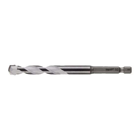 Сверло по мультиматериалам Milwaukee SHOCKWAVE™ Carbide Multi-Material Drill Bit 10 x 120 - 4932471107, Диаметр: 10, Модель: SHOCKWAVE™ Carbide Multi-Material Drill Bit 10 x 120, Длина (мм): 120, внеший вид