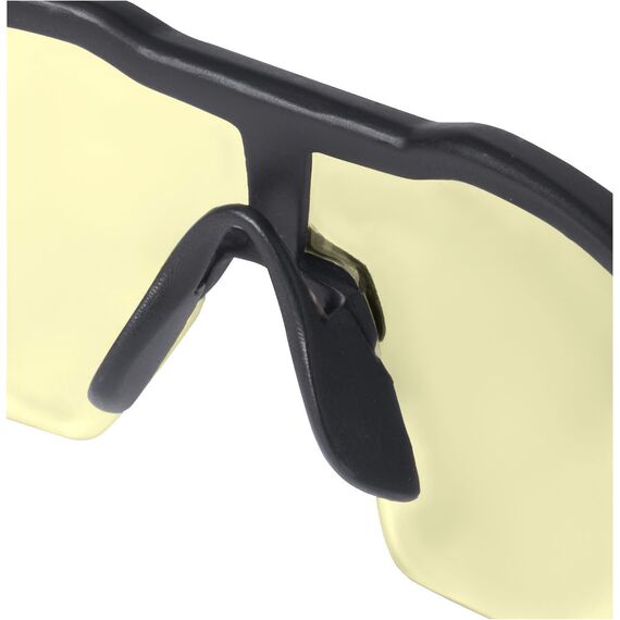 Очки защитные Milwaukee Enhanced Safety Glasses Yellow - 4932478927, Модель: Enhanced Safety Glasses Yellow, Цвет: Желтый, внеший вид, изображение 2