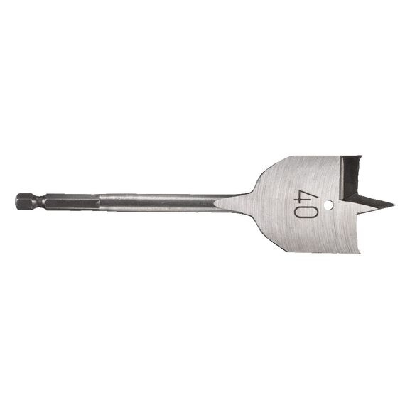 Перьевое сверло по дереву Milwaukee FB 40 x 152 MM - 4932479227, Диаметр: 40, Модель: FB 40 x 152 MM, Длина (мм): 152, внеший вид