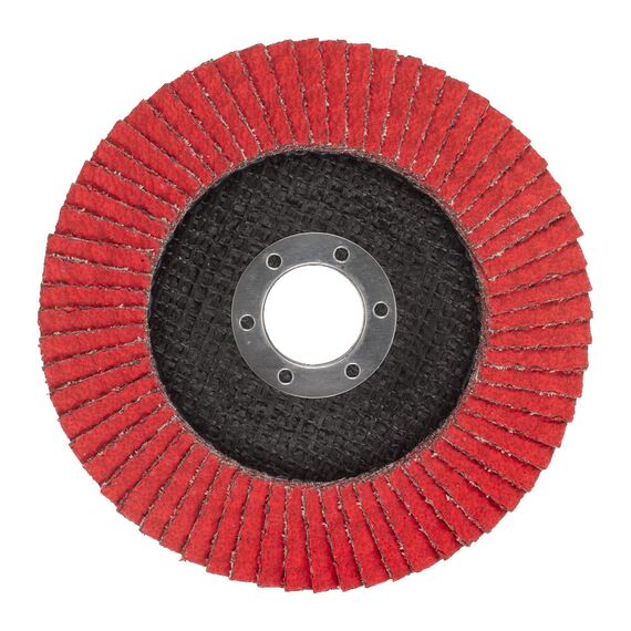 Керамический лепестковый диск Milwaukee Flap disc XL SLC50-125 mm G40 - 4932478949, Модель: Flap disc XL SLC50-125 mm G40, внеший вид
