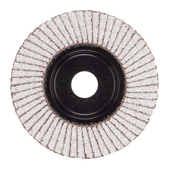 Лепестковый диск Milwaukee FLAP DISC ALU SLC50-115mm G40 - 4932479089, Модель: FLAP DISC ALU SLC50-115mm G40, внеший вид