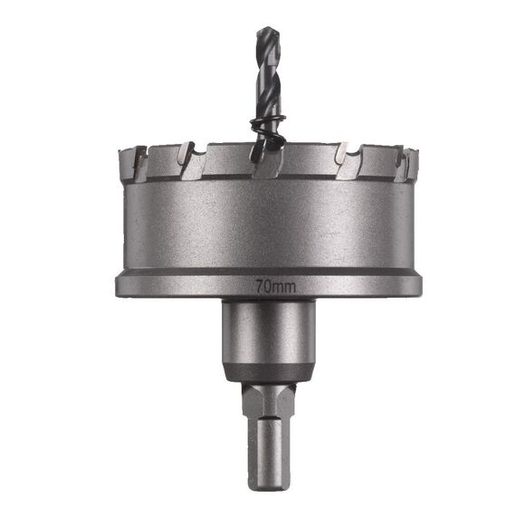 Коронка по металлу Milwaukee Holesaw TCT 70mm - 4932479053, Диаметр: 70, Модель: Holesaw TCT 70mm, внеший вид