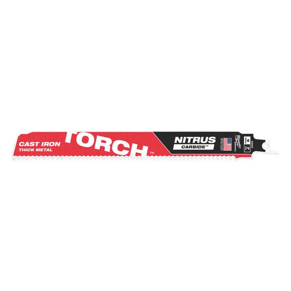 Сабельное полотно Milwaukee TCT TORCH NITRUS 230 x 7 1PC - 48005262, Модель: TCT TORCH NITRUS 230 x 7 1PC, внеший вид