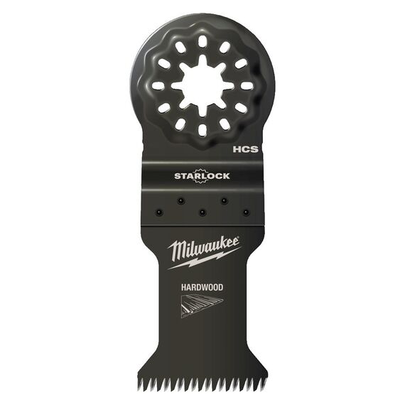 Полотно по дереву Milwaukee WOOD 35 MM PLUNGE CUT BI-METAL BLADE FOR LONG LIFE AND 3 CUT TOOTH GEOMETRY FOR FAST AND CLEAN CUTS - 48906017, Ширина лезвия (мм): 35, Модель: WOOD 35 MM PLUNGE CUT BI-METAL BLADE FOR LONG LIFE AND 3 CUT TOOTH GEOMETRY FOR FAST AND CLEAN CUTS, Длина (мм): 42, внеший вид