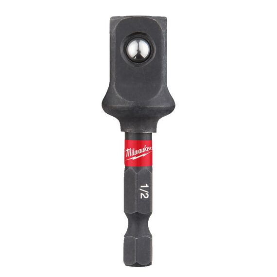Переходник для головок Milwaukee ¼˝ HEX TO ½˝ SQUARE DIN 3126 - E 6.3 - 4932478803, Модель: ¼˝ HEX TO ½˝ SQUARE, внеший вид