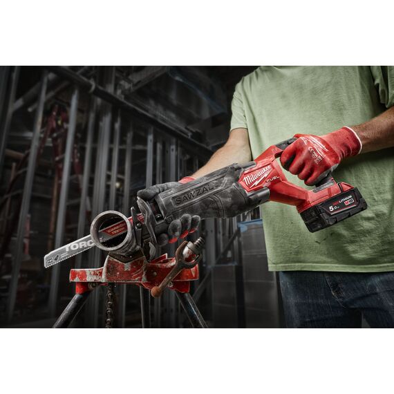 Аккумуляторная сабельная пила Milwaukee M18 FSZ-0X - 4933478293, Модель: M18 FSZ-0X, фото, изображение 7 Аккумуляторная сабельная пила Milwaukee M18 FSZ-0X - 4933478293, Модель: M18 FSZ-0X, внеший вид, изображение 7