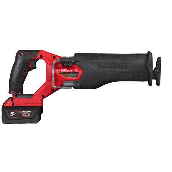 Аккумуляторная сабельная пила Milwaukee M18 FSZ-501X - 4933478292, Модель: M18 FSZ-501X, внеший вид, изображение 3