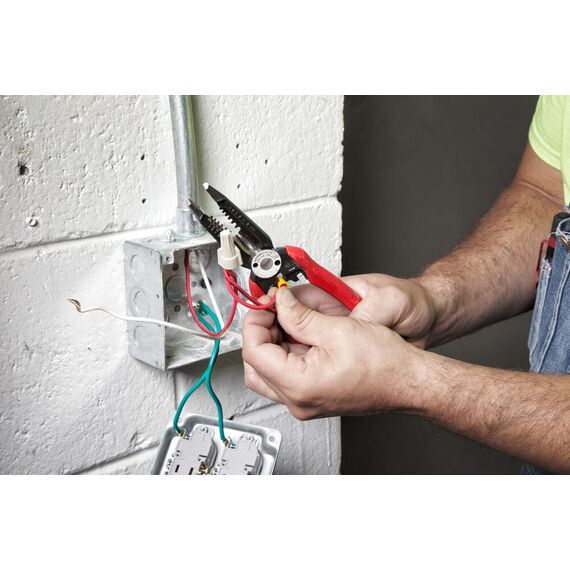 Многофункциональные плоскогубцы кусачки для зачистки проводов Milwaukee 7 IN 1 230MM - 4932478554, Модель: 7 IN 1 230MM, внеший вид, изображение 5