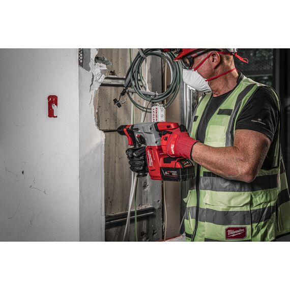 Аккумуляторный перфоратор Milwaukee M18 BLHX-502X - 4933478892, Модель: M18 BLHX-502X, фото, изображение 16 Аккумуляторный перфоратор Milwaukee M18 BLHX-502X - 4933478892, Модель: M18 BLHX-502X, внеший вид, изображение 16