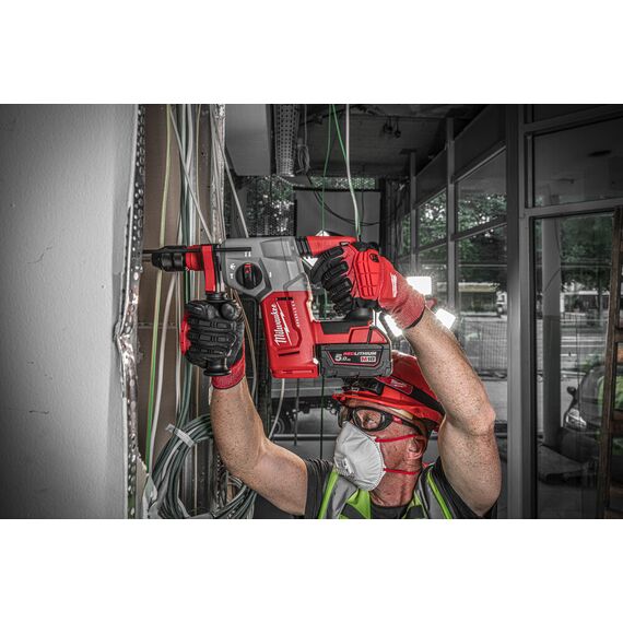 Аккумуляторный перфоратор Milwaukee M18 BLHX-502X - 4933478892, Модель: M18 BLHX-502X, фото, изображение 17 Аккумуляторный перфоратор Milwaukee M18 BLHX-502X - 4933478892, Модель: M18 BLHX-502X, внеший вид, изображение 17