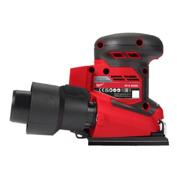 Аккумуляторная шлифовальная машина Milwaukee M18 BQSS-0 - 4933479966, Модель: M18 BQSS-0, внеший вид, изображение 2