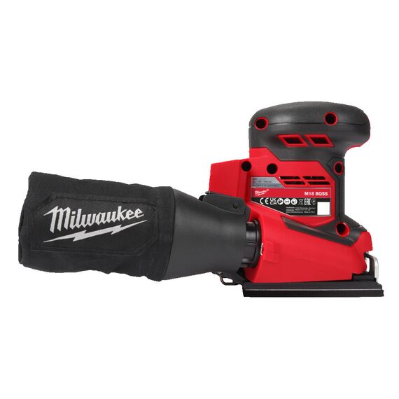 Аккумуляторная шлифовальная машина Milwaukee M18 BQSS-0 - 4933479966, Модель: M18 BQSS-0, внеший вид, изображение 4